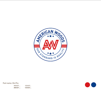American woods logo american logo woods