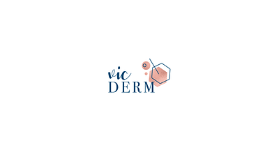 Victoria Dermatology Logo design graphicdesign logo logodesigner logofolio