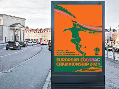 Poster | Footbag Championship ball banner branding brochure championship design event poster flat flyers footbag football football logo illustration illustrator logo poster poster art soccer soccer logo vector