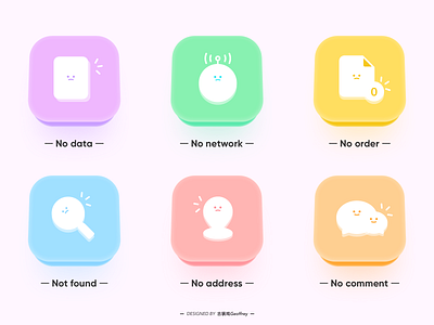 Empty Status ICONS app design emoticons icon illustration illustrator ui ux web