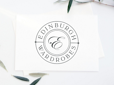 Edinburgh Wardrobes branding graphic design logo logo design logotype vector