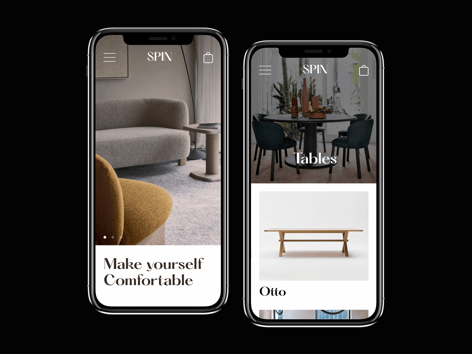 Furniture Store Minimal Design app app concept app design design ecommerce design furniture furniture app furniture design furniture store ios minimal table tables ui uiux ux