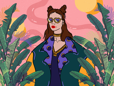 Character Design character character design design illustration plant vector women women in illustration