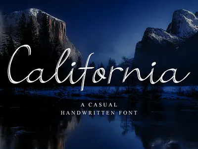 California calligraphy design font design fonts handmade handwritten littering script typography web