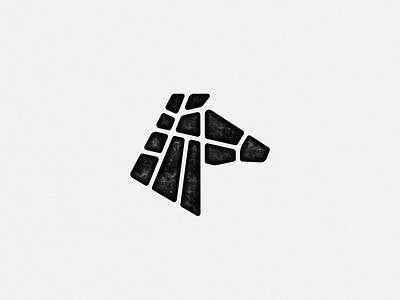 iron horse — unused concept brand identity brand mark branding graphic design horse icon iron logo stallion stamp symbol