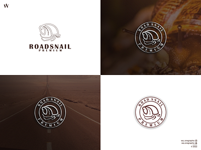 roadsnail logo 3d animation app branding design graphic design icon illustration logo motion graphics road snail typography ui ux vector