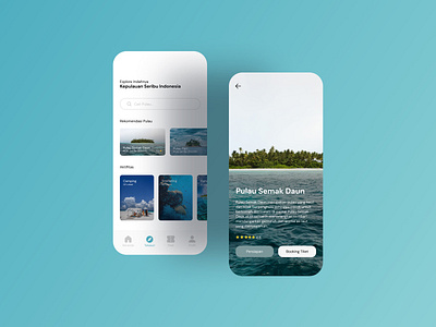 Seribulau app design indonesia indonesia designer minimal typography ui uidesign uiuxdesign uiuxindo uix uixindo ux uxdesign