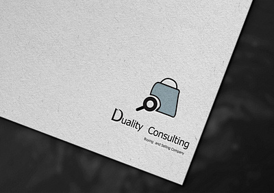 Duality consulting design graphics design illustrator iluastration logo logo design