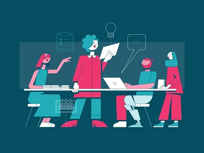 Diversity | NNG Illustration abstract diversity geometric illustration illustration new normal new normal group new normal values nng norway playbook playbook company