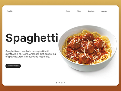 Food web design designs shop shopify typography ui uidesign uiuxdesign ux web