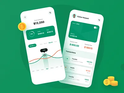 Mobile bank - Mobile Design app app design banking app financial mobile mobile app mobile bank mobile banking mobile banking app product design transaction ui ux