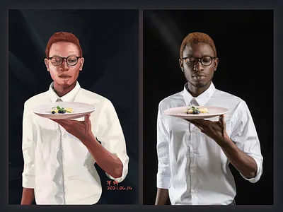 画画打开-第一天 illustration