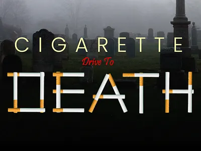 Cigarette drive to death Blackboard