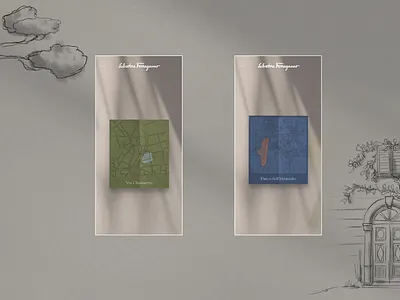 The Metropolitan Enigma - Salvatore Ferragamo animation clean design digital game illustration minimal ui ux web design website