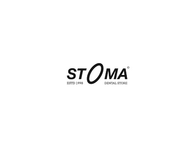 Stoma (dental store) blackhole logo logos typogaphy