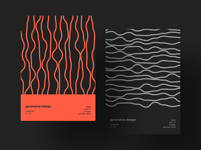 How to create a Generative Poster with Sparkliner abstract data graphic helvetica how to lines minimalist modernist posters sparkliner tutorial