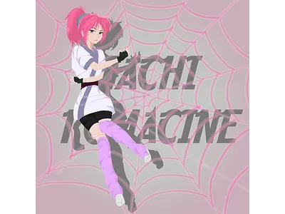 Machi anime anime fan art animeart art digital digital art hunter x hunter fan art hunterxhunter illustration machi fan art machi komacine machi komacine fan art phantom troupe photoshop cc 2019 spider
