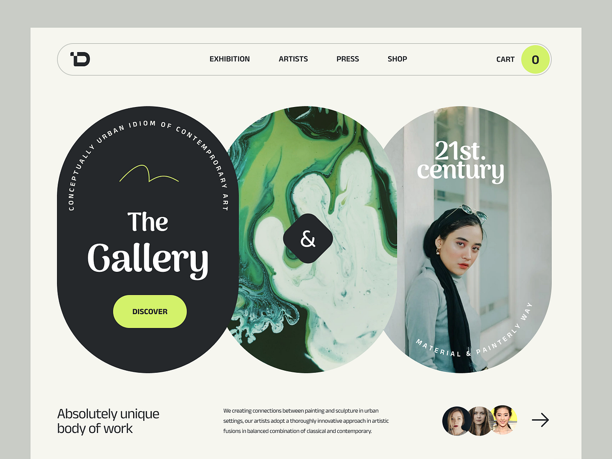 iD Website by Atakan Kalkan on Dribbble