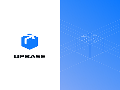 Upbase / AI Solution Company ai app artificialintelligence brand identity branding branding design design enterprise app icon illustration logo logo design service app