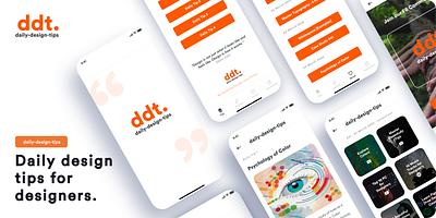 daily-design-tips for designers app design ui ux