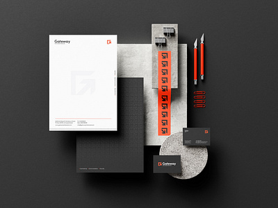 Gateway | Branding (Behance) brand identity branding corporate branding design logo logo design logos mark minimal monogram presentation wordmark