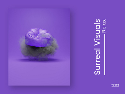 Relax - Surreal Visuals 3d 3d art 3d artist abstract art art design everyday art everydays surreal surreal art vibrant colors visual visual art visual design