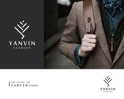 Y A N V I N Fashion - Logo Design brand branding company creative design fashion fashion brand fashion design logo logo design logotype modern modern fashion professional stylish yanvin fashion yanvin fashion