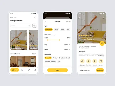Booking app app booking concept design hotels mentalstack mobile mobile app mobile ui ui uidesign