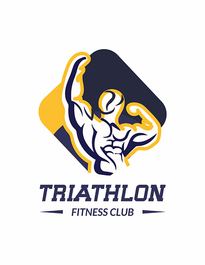 Triathlon logo artistic color creative creativity design art fitness fitness logo graphic graphicdesign illustration logo triathlete triathlon triathlonlifestyle