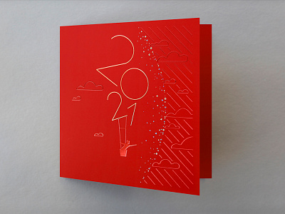 Greeting card 2021 - AM Studio art direction graphic design illustration