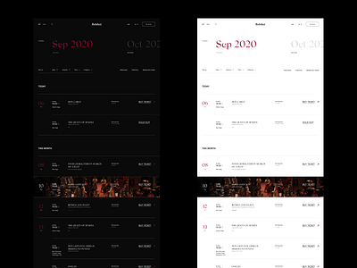 The Bolshoi Theatre #4 inspiration minimal theater theater design theatre typogaphy ui ui ux ui design uidesign uiux ux ux ui ux design uxdesign uxui