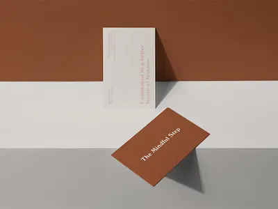 The Mindful Step branding branding and identity design identity logo logo design logos logotype minimalistic modern stationery sustainability typography vector