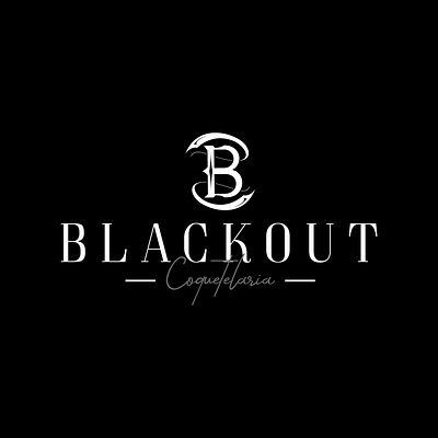 Blackout - Drinks blackout drinks letter b logo