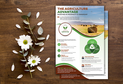 Agriculture brochure design catalogue design coreldraw creative creative design design designer flyer design graphic design graphics illustration illustrator leaflet design photoshop vivekgraphicdesign