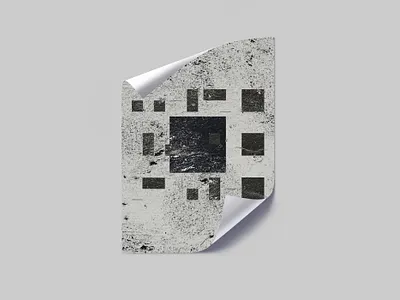 Space and Shapes advertisment black and white decorative art design art grid system layout design minimalist poster design shapes square vector illustration wall art