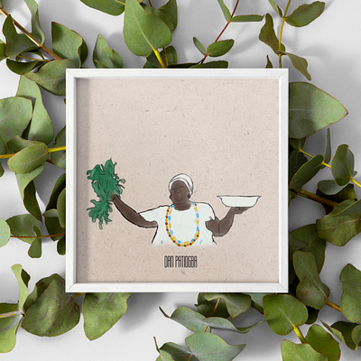 Baiana ase axe bahia baiana candomble design illustration ketu minimal orisa orisha