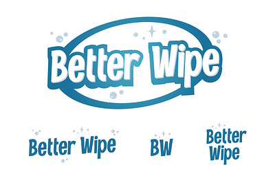 Better Wipe bathroom bathroom logo better wipe branding branding and identity branding design design logo toilet toilet logo toilet paper toilet paper logo