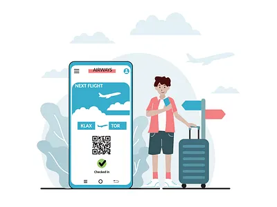 check in artwork branding characterdesign design flat design flatdesign illustration ui vector