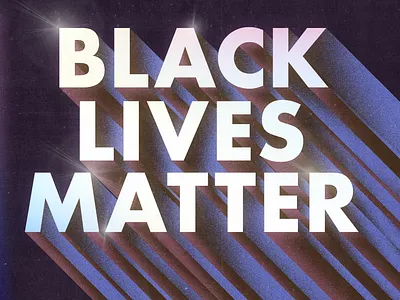 Black Lives Matter equality illustration justice photoshop texture typography