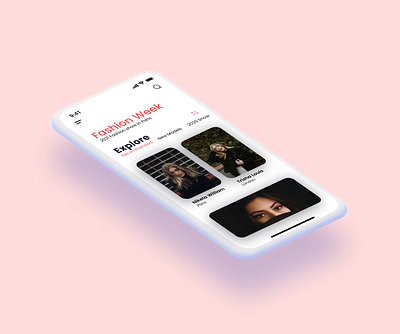 Fashion Week Isocmetric ui ui ux design ui design ui ux uidesign uiux uixdesign ux ux design uxdesign