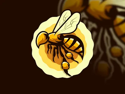 bee logo design animation coreldraw design design art illustration ilustration ilustrator logo sketch vector