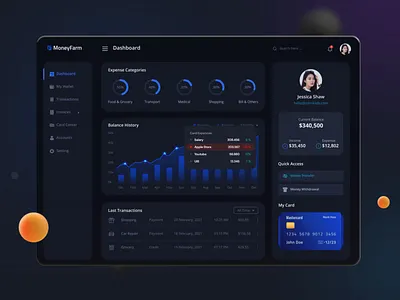 MoneyFarm - AI Powered Personal Financial Manager admin panel back end ui bank app banking app design finance app finance website illustration money app money transfer online money transfer software ui transection app ui wallet app web app website