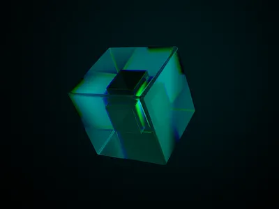 Cubes 3d 3d art