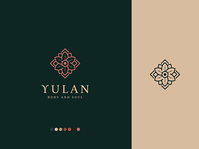 Yulan Body and Soul Rebrand authenticity aztec branding design flower gem illustration logo pilates rebrand soul vector yoga