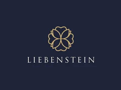 LIEBENSTEIN beauty branding classic cosmetic logo design elegant flower flower logo illustrator logo logodesign luxury minimal minimalist minimalist logo photoshop vector