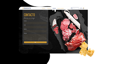 Mi Ranchito Ecommerce contact contact ecommerce productdesign