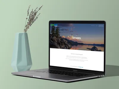 Open Path Investments Website clean design design marketing agency squarespace website website concept website design