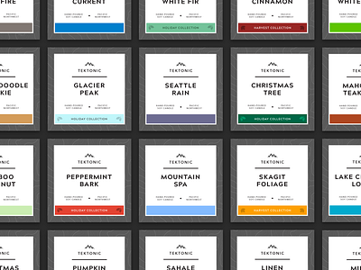 Tektonic // Product Labels branding design identity products