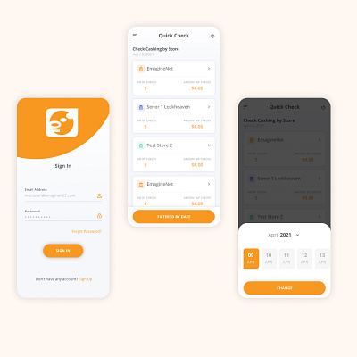 mobile app design for a check chashing store design figma figmadesign finance mobile app photoshop sketch technology ui website