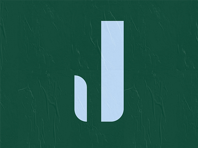 36days _ J 36daysoftype 36daysoftype08 daily letter j logo monogram sans serif sanserif simple texture typography wheatpaste